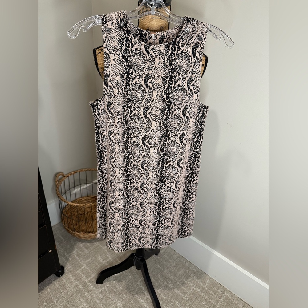 Free People Snake Print Dress - Picture 3 of 11